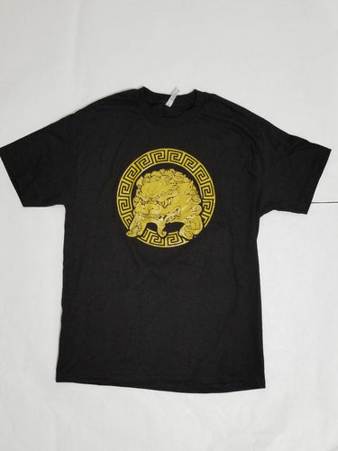 Black & Gold- Foo Dog T-Shirt